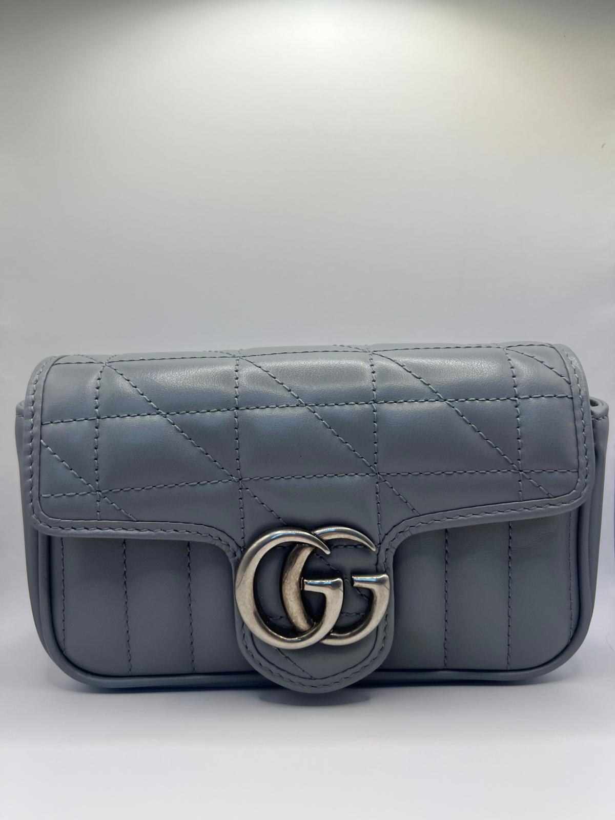 Gucci Marmont Light Grey Mini